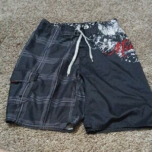 Men's Black Swim Shorts